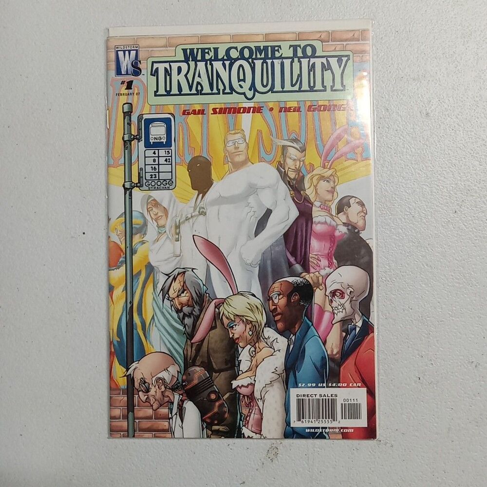 Welcome To Tranquility #1 Comic DC Wildstorm 2007 Gail Simone Neil Googe 1st